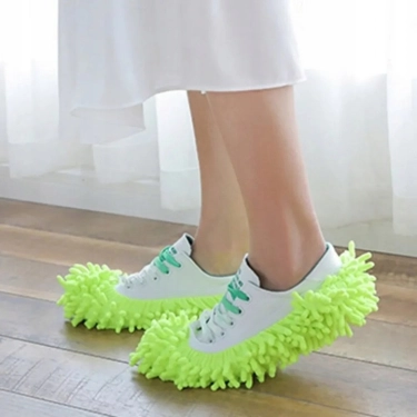 BUTY KAPCIE Z MIKROFIBRY MOP DO CZYSZCZENIA PODŁÓG para