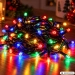 Lampki choinkowe 200 led multikolor świąteczne wewnętrzne