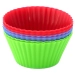 FOREMKI SILIKONOWE NA MUFFINKI BABECZKI FORMA DO PIECZENIA PAPILOTKI 6szt.