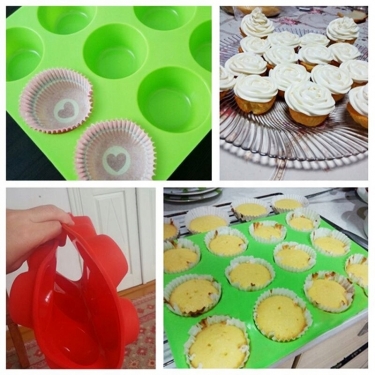 FORMA SILIKONOWA BABECZKI MUFFINKI 24 szt. MUFFINY