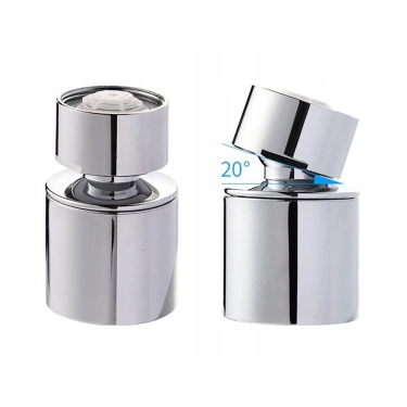 Perlator M22 do Baterii Dwufunkcyjny z Przegubem + Adapter gwintu M24
