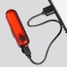 LAMPKA ROWEROWA LED PRZÓD TYŁ ZESTAW DO ROWERU USB