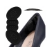 Piankowe zapiętki butów obtarcia pięty wklejane kolor czarny gruby