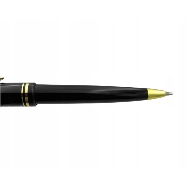 Elegancki długopis automatyczny czarny niebieski wkład 1szt.