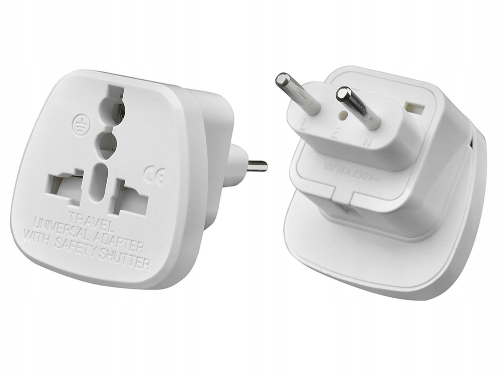 Britanski Adapter ADAPTER PRZEJŚCIÓWKA GNIAZDO UK ANGLIA USA WTYK PL