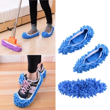 BUTY KAPCIE Z MIKROFIBRY MOP DO CZYSZCZENIA PODŁÓG para