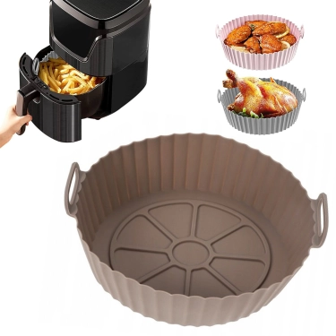 Silikonowa Forma AirFryer Frytkownicy Beztłuszczowej Powietrznej 17/20x2szt